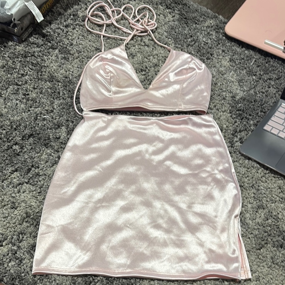 Lucy in the Sky Pink Skirt Set